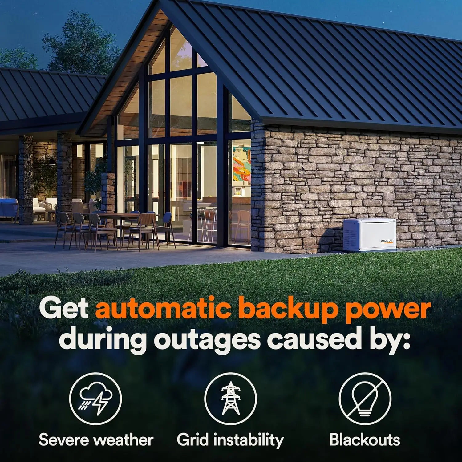 Home Standby Generator with200-AmpTransfer Switch Comprehensive Protection  Smart Controls  Versatile Power  Wi-Fi Connectivity