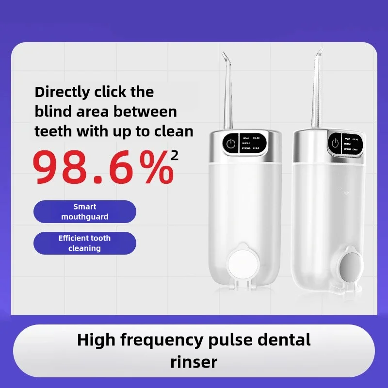 Dental Flusher Intelligent Portable Household Electric Cleaning Of Stains And Stones Water Floss Oral Care Dental Flusher