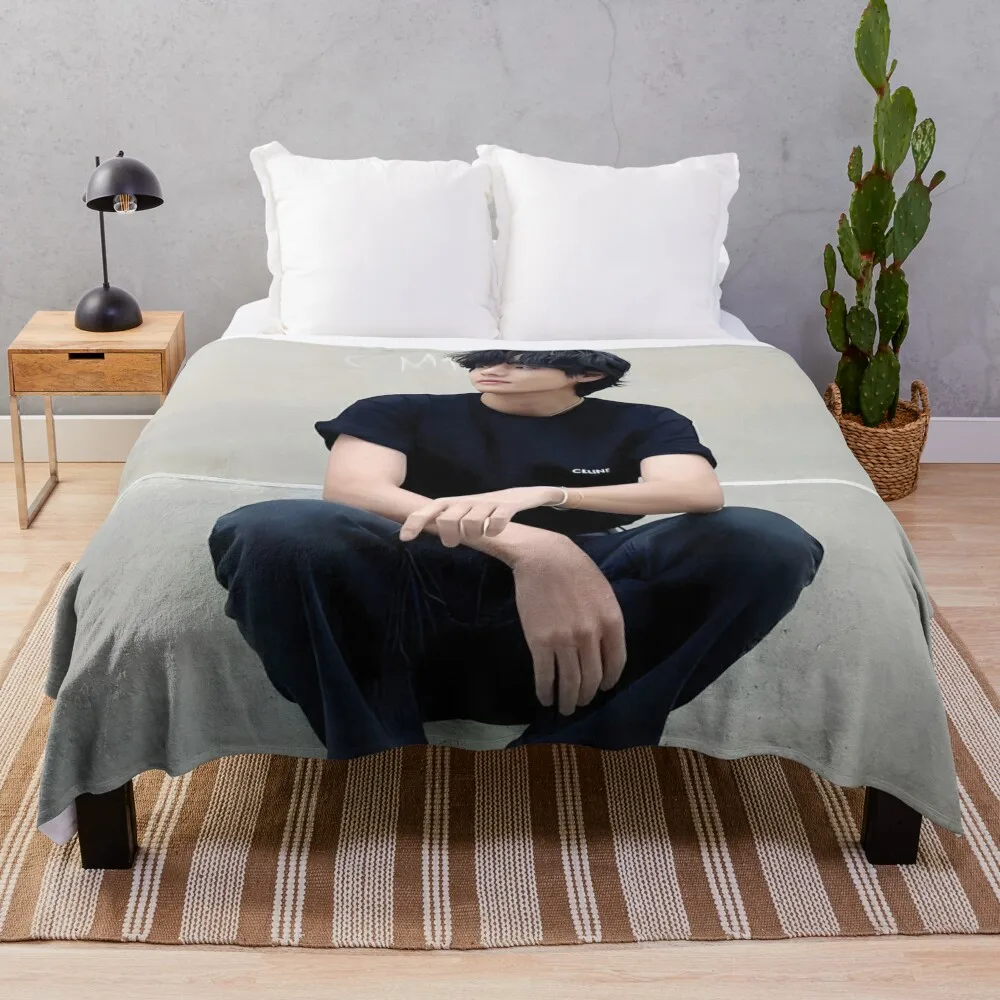 

Taehyung Throw Blanket Nap cosplay anime For Decorative Sofa Blankets