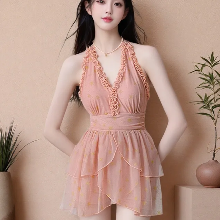 

Swimsuit women's dress-style sexy high-end hot spring swimsuit summer