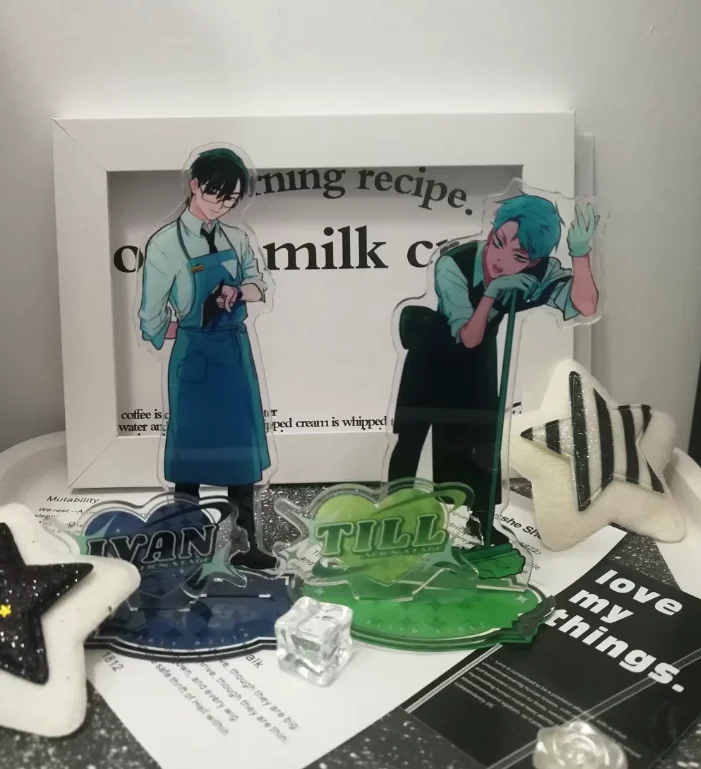 متوفر في المخزون إيفان حتى المرحلة الغريبة المحيطة اللوحة الرمال الاكريليك Cd سطح المكتب غرفة زخرفة أنيمي المشجعين الطرفية هدية عيد ميلاد اللعب