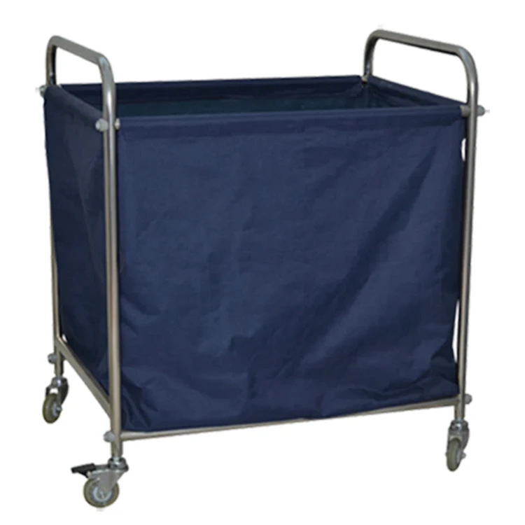 

Commercial Large Laundry Trolley Rolling Care Home Laundry Trolley Laundry Trolley For Hospitals With Removable Bag