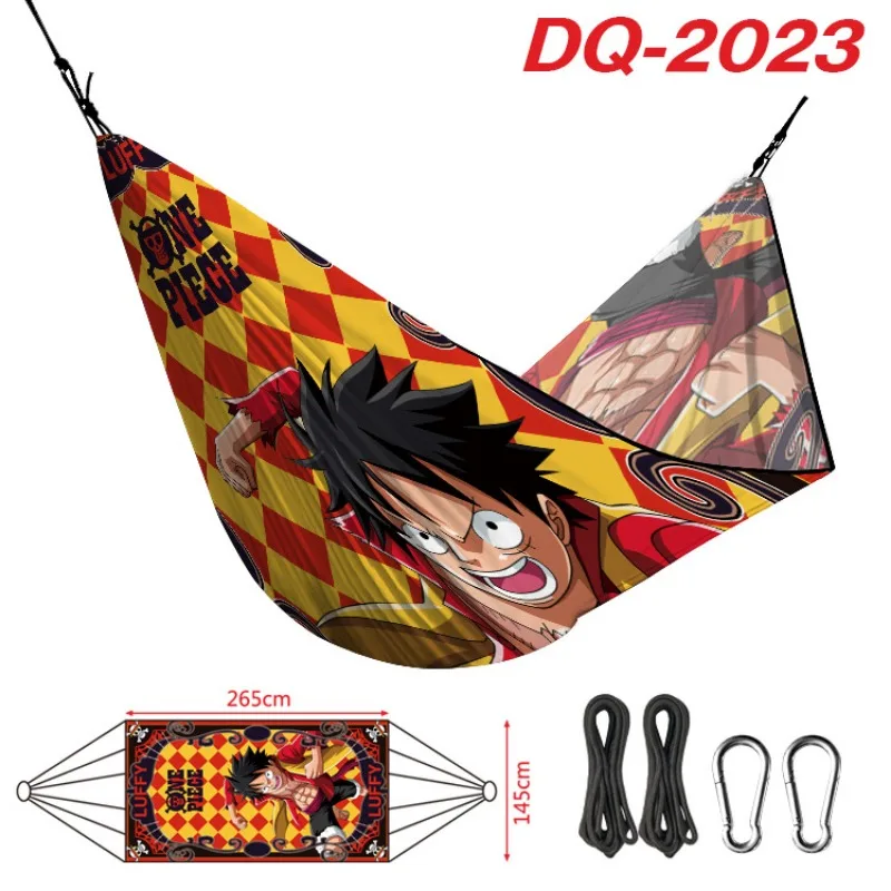 One Piece Peripheral Single and Double Hammock Parent-child Outdoor Picnic Camping Tools Cartoon Pattern Swing