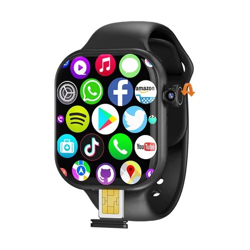 Imagen 1 del producto Reloj inteligente VP29 5G Android 256GB de almacenamiento 4G/5G LTE tarjeta Sim GPS WIFI 2,29 pulgadas 490*580 Amoled nueva cámara giratoria reloj inteligente