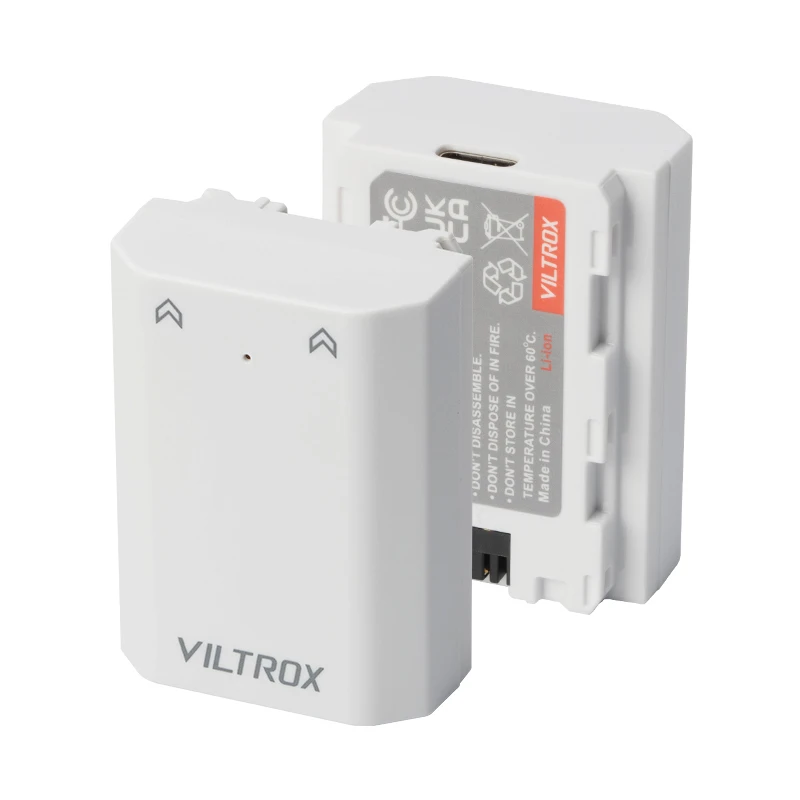 VILTROX TLP-E6 TNP-W235 TNP-FW50 TNP-FZ100 Аккумулятор для камеры с портом Type-C для камер Sony Canon Fujifilm