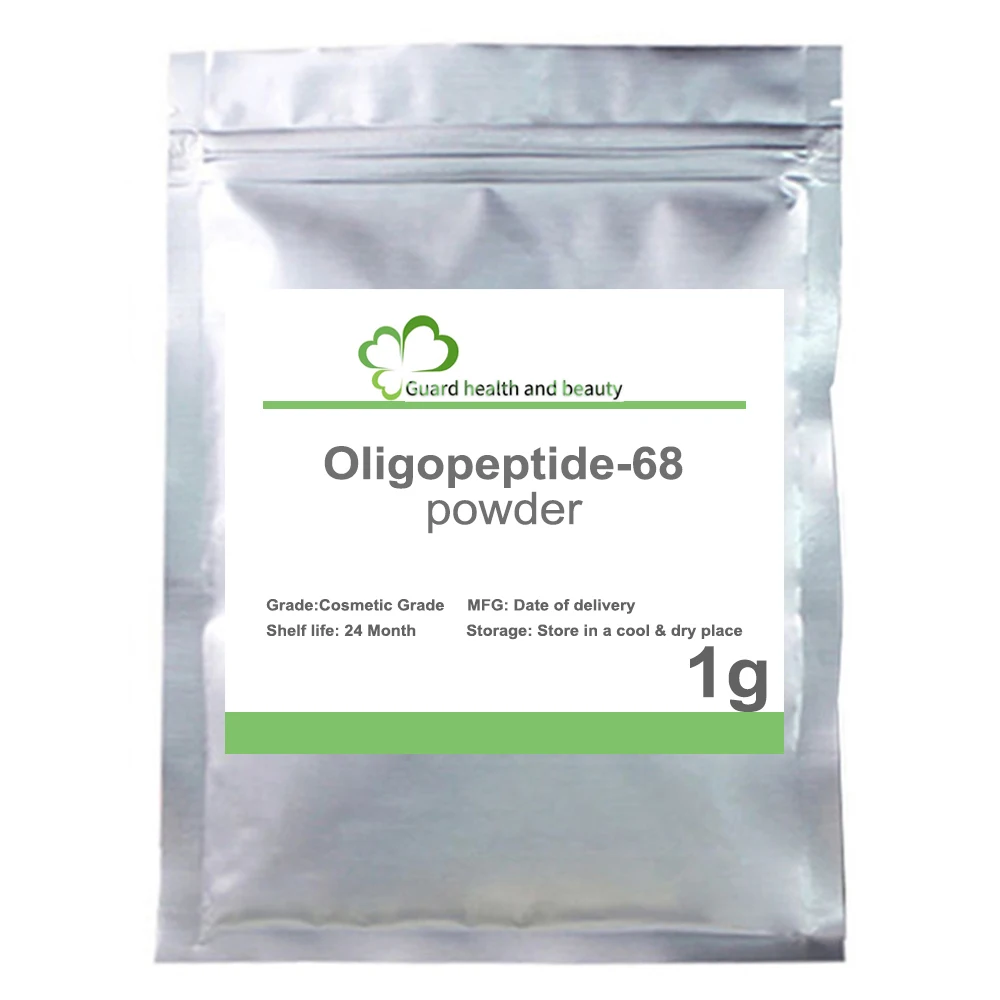 

Hot Sell Oligopeptide-68 Powder For Skin Care Whitening Anti-Wrinkle Cosmetic Raw Material