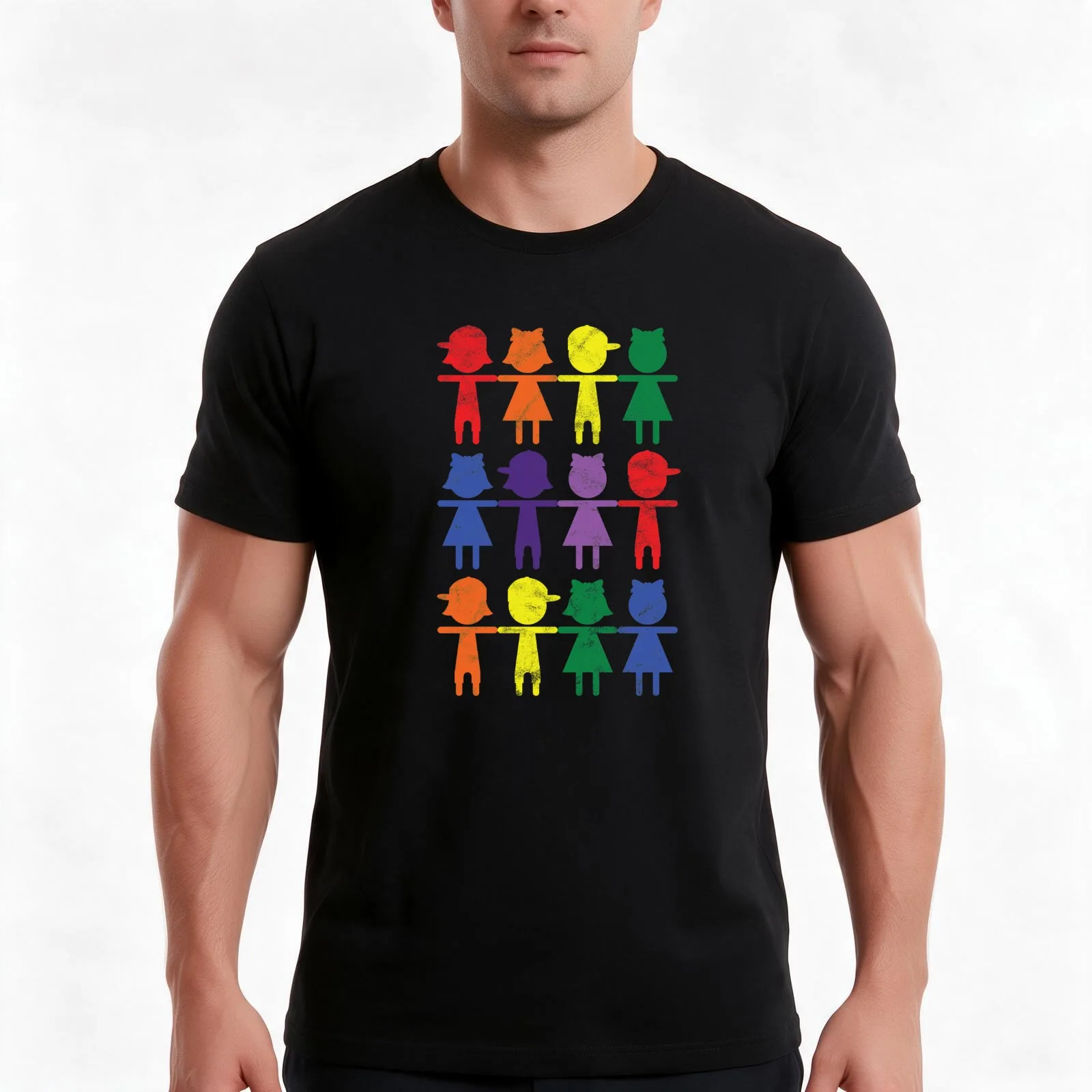 tolerance diversity CSD gift gay rainbow flag T-Shirt Summer Casual Cotton Tee Oversized Streetwear Tops Unisex Men Women