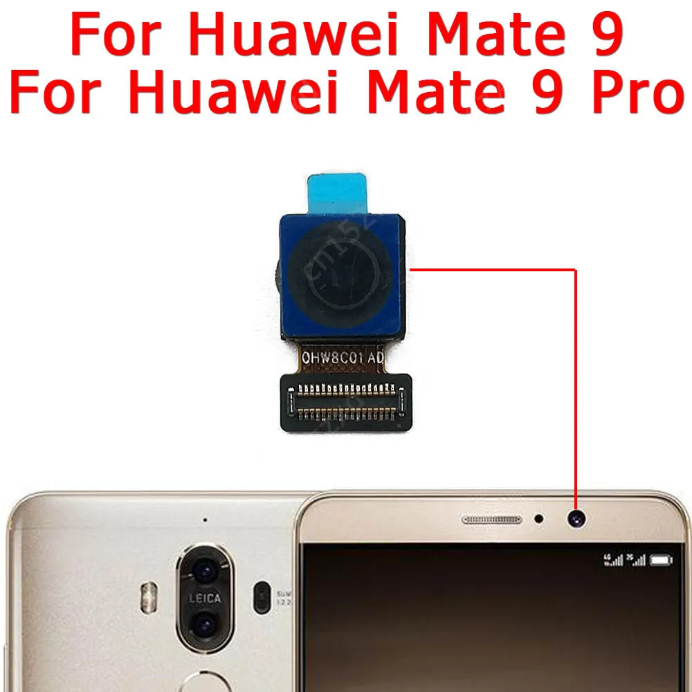 Front Camera For Huawei Mate 8 9 10 20 Lite 30 Pro Selfie Facing Frontal Camera Module Replacement Spare Parts