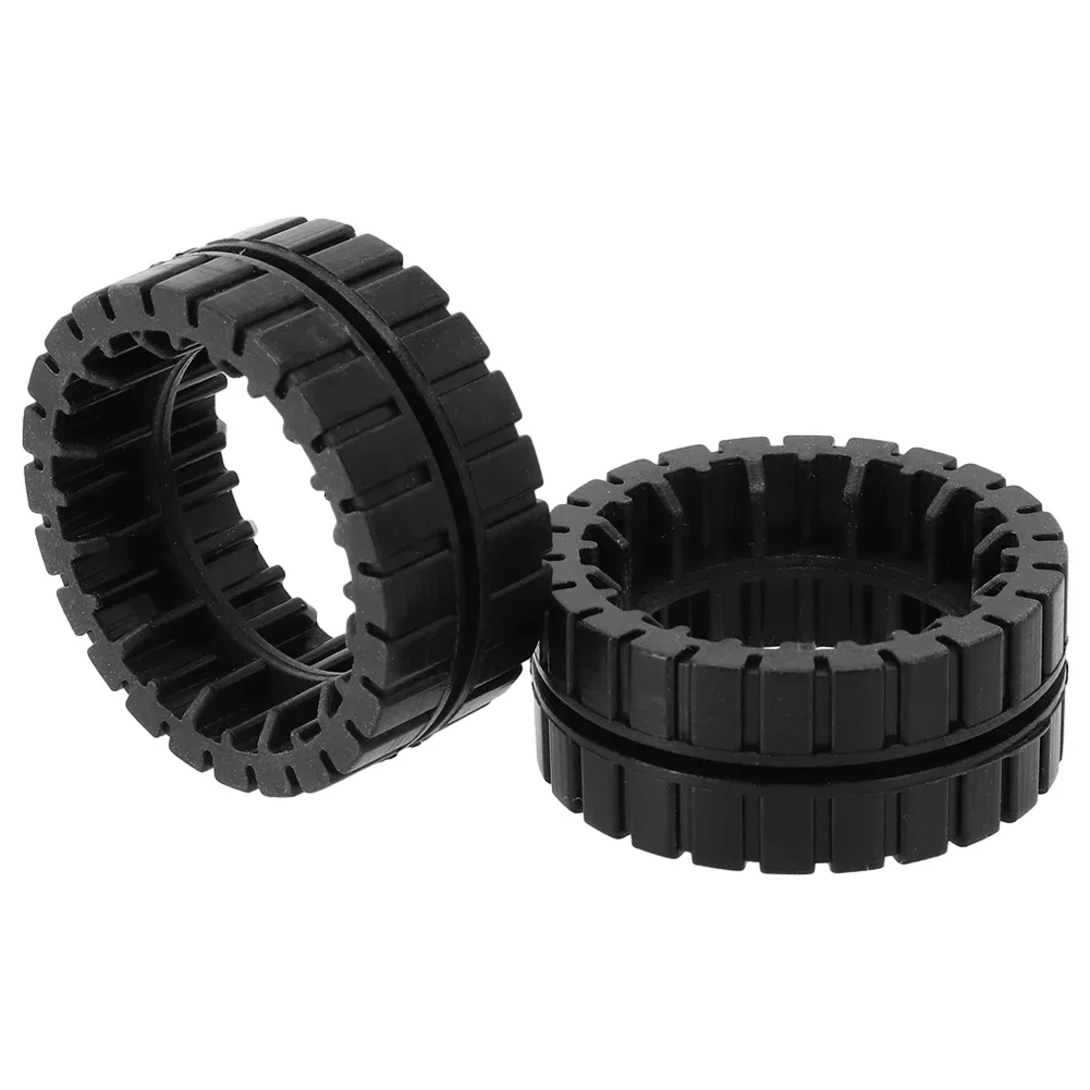 2/4pc Wheel Tires Compatible With IRobot-Braava Jet M6 (6110) (6012) (6112) (6113) Ultimate-Wi-Fi Connected Robot Mop Non-Slip