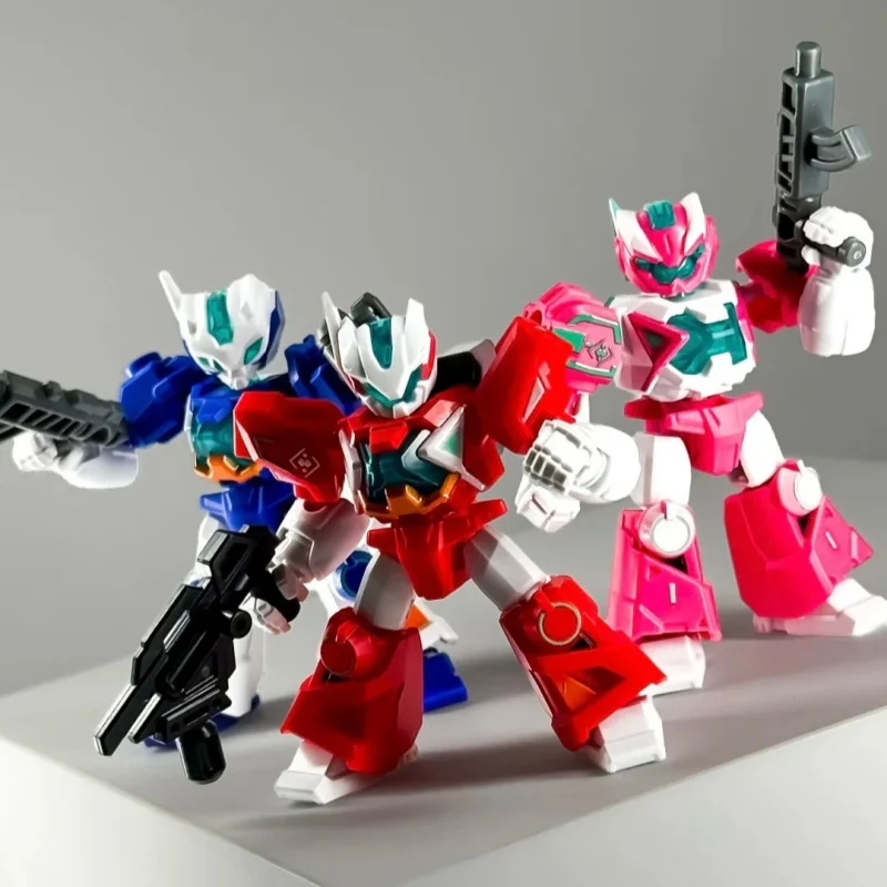 Blokees New Genuine Building Figure Blind Box Assemble Model Toy Astral Rally Star Edition Wave 1 Dawn Light Defender Version
