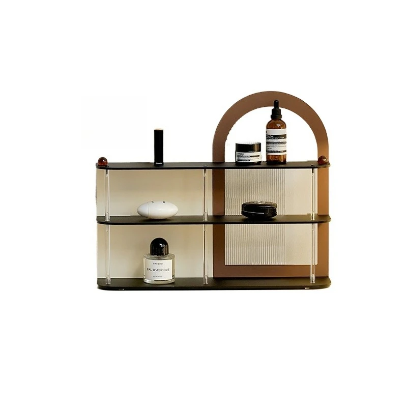 

Shelf entrance entrance ornament sundries multi-layer desktop storage rack
