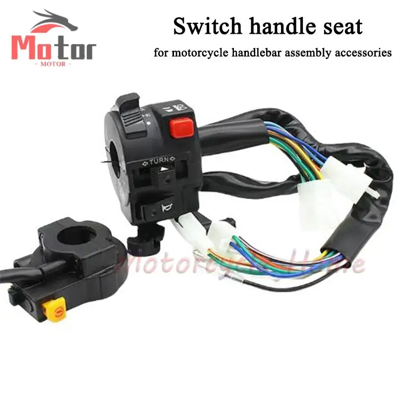 

22mm Anti-Corrosion Direct Installation ATV Light Switch High Beam Easy to Use Electric Start Button for ATV Accessories