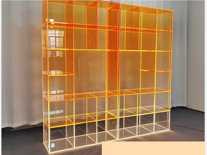 fv-Exquisite Custom Jewelry Showcases Fashion Design Jewelry Store Bookshelf Display showcase Best Supplier