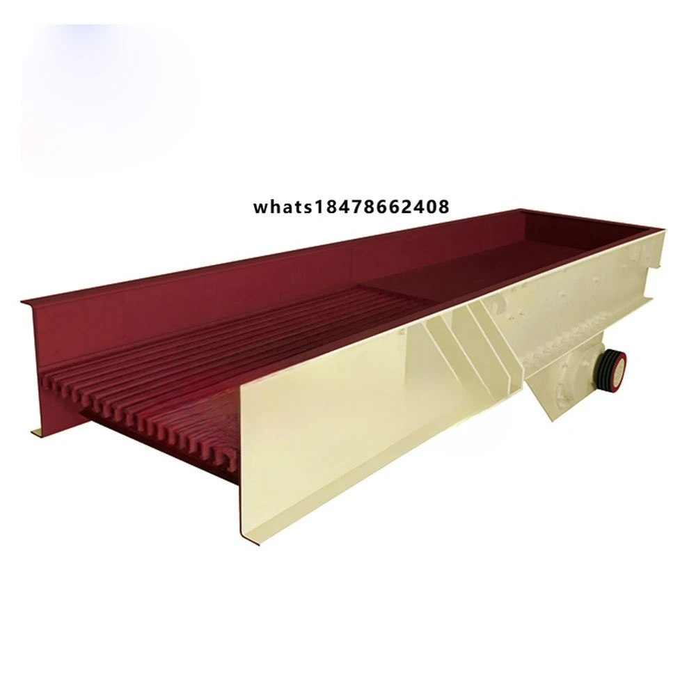 Rock Sand Gravel Feeder Machine for Stone Crusher  Vibrating Feeder Linear Vibratory Feeder Electromagnet Vibration