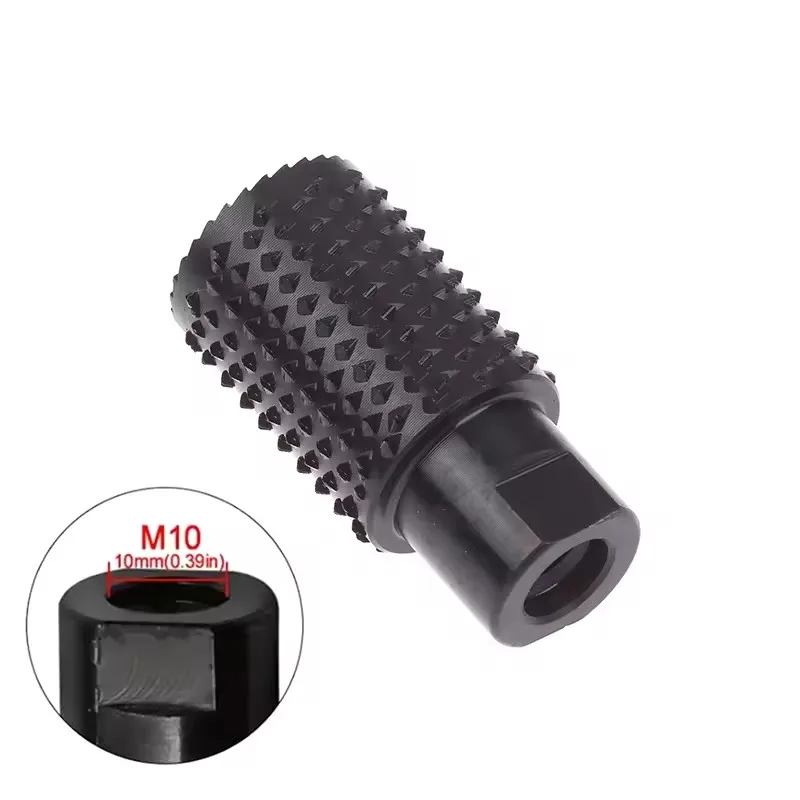 1pc M10 Woodworking Open Hole Sanding Head Carbon Steel Woodworking Wood Slotted Hole Opener Expansion Hole Sanding Head