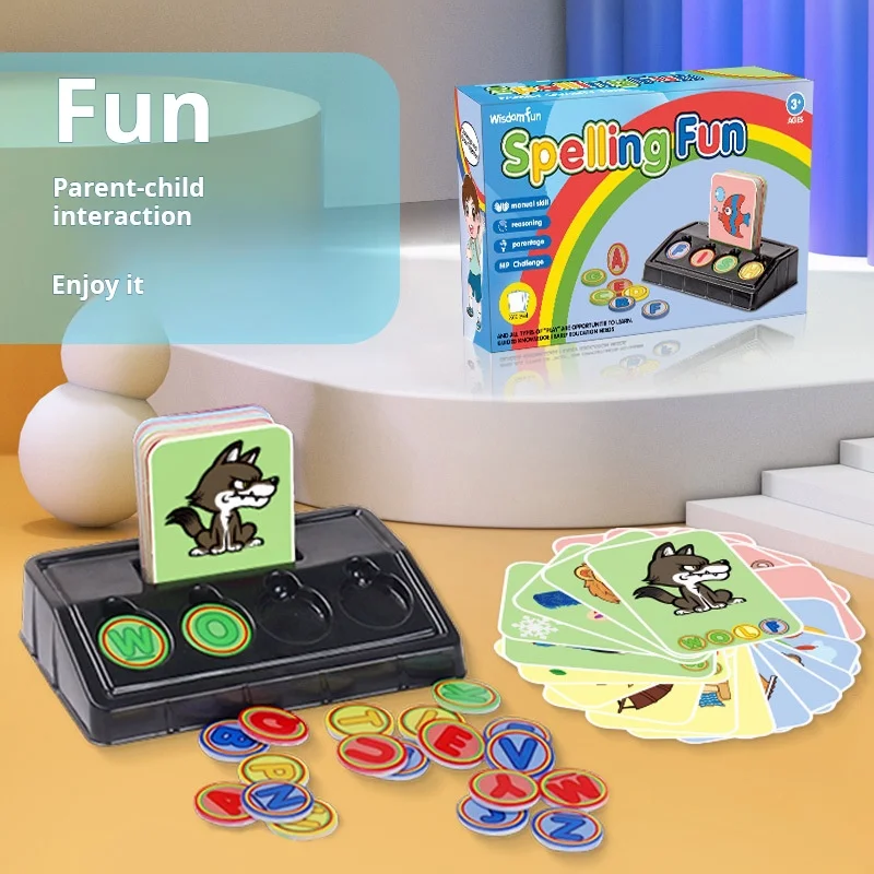 

Fun English Letter Spelling Toys For Children's Early Education, Educational And Scientific Learning Toys For Babies