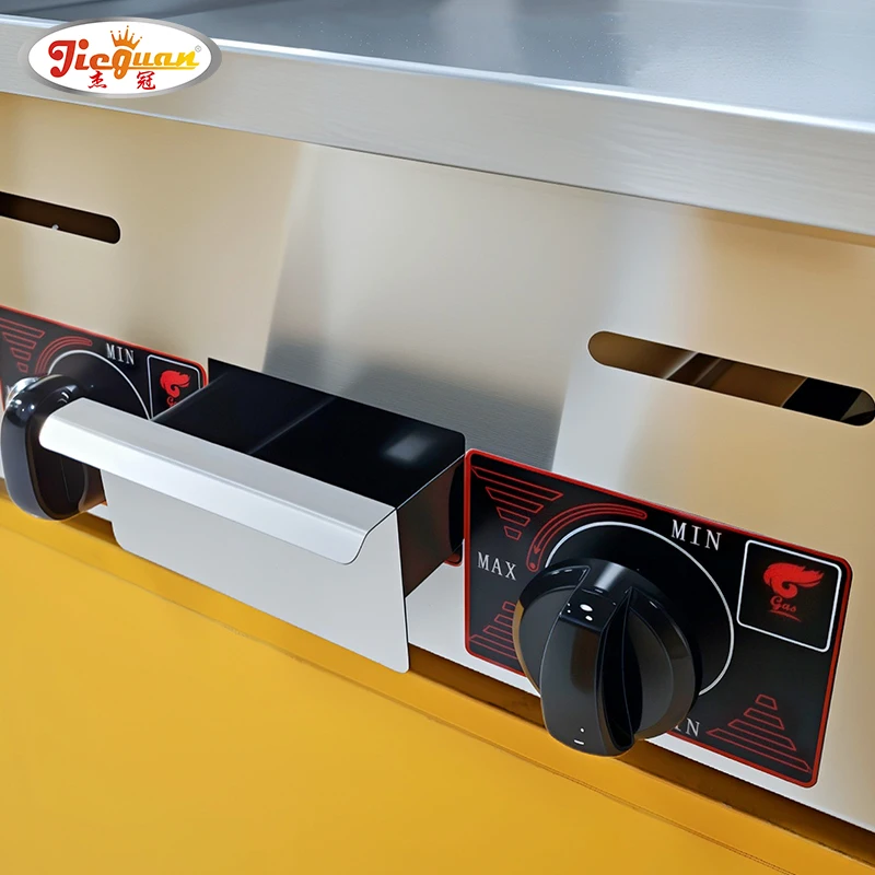 Hot Sale GH-718 Commercial Flat Grill Versatile for Fast Food Joints (Frying Chicken Patties)