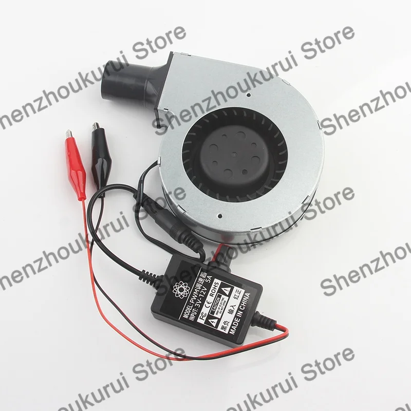 Cooling Fan New type BL4447-04W-B49 11028 High rotational speed waste engine oil heater barbecue PWM Governor Blower DC12V 2A