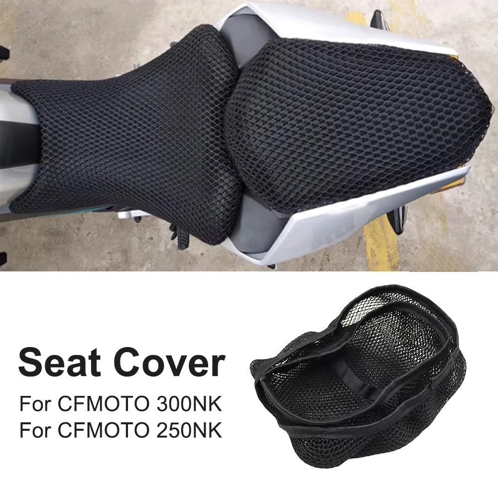 

For CFMOTO 300NK 250NK 250 NK 300 NK Motorcycle Seat Cover Non-Slip Breathable Heat Insulation Protection Cushion
