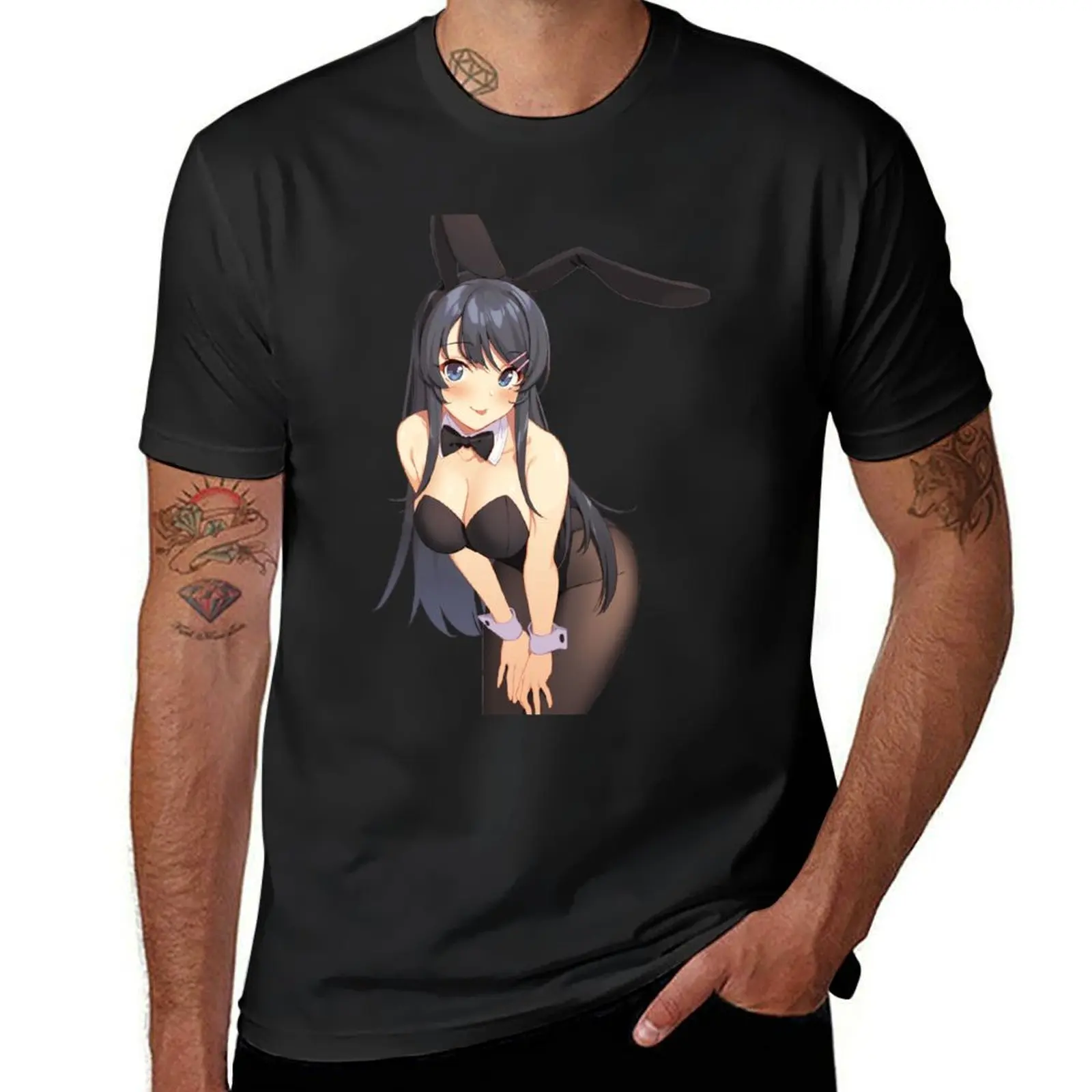 Mai Sakurajima - RASCAL DOES NOT DREAM OF BUNNY GIRL SENPAI T-Shirt funnys customs customizeds t shirts for men pack