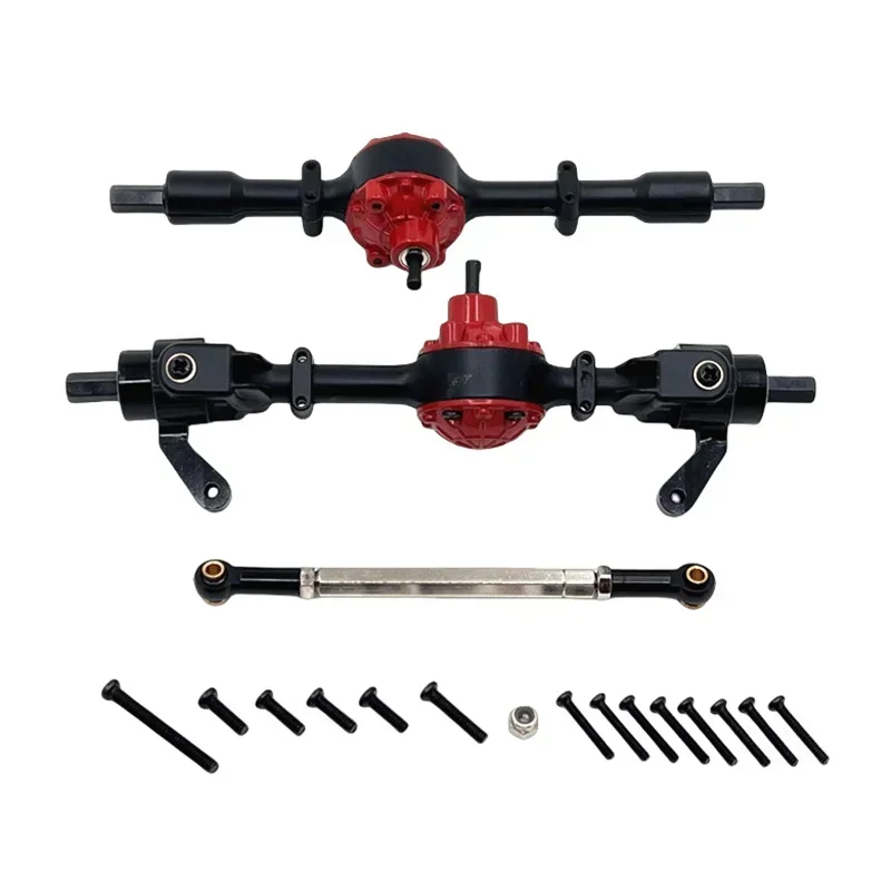 

FOR WPL C14 C24 C34 C44 C54 B14 B24 Metal Front Rear Axle and Drive Shaft Set 1/16 RC Car Upgrade Parts Accessories