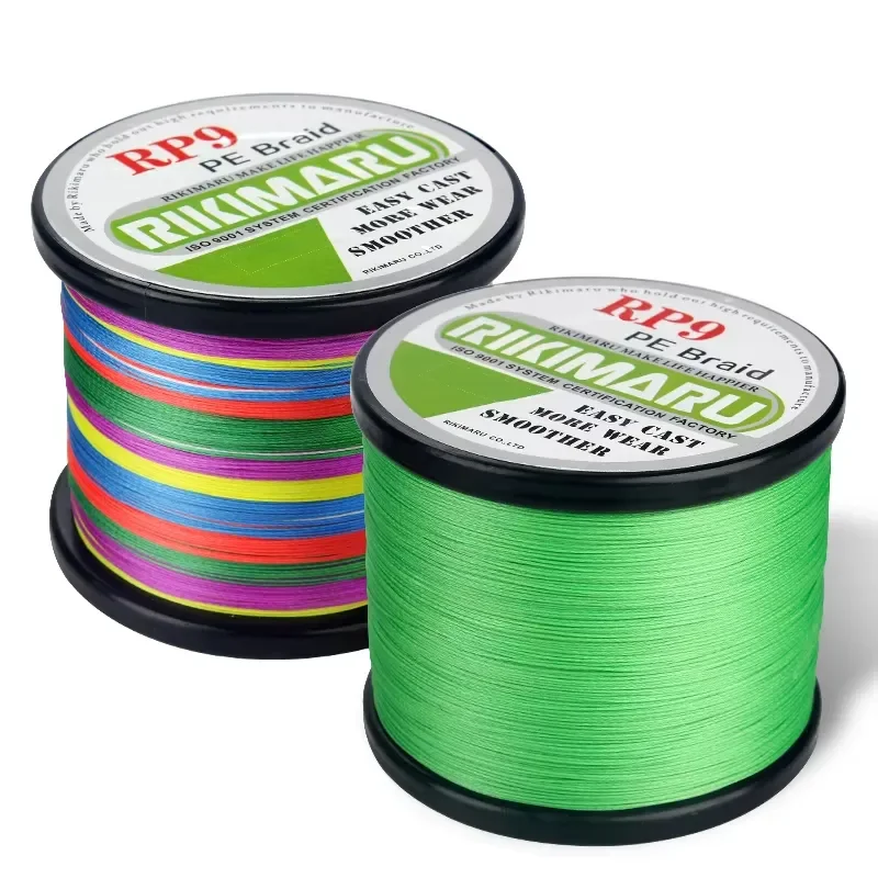 RP9 9 strands of 1000m polyethylene braided fishing line Super nautical 150lb 200lb fishing soft braided line