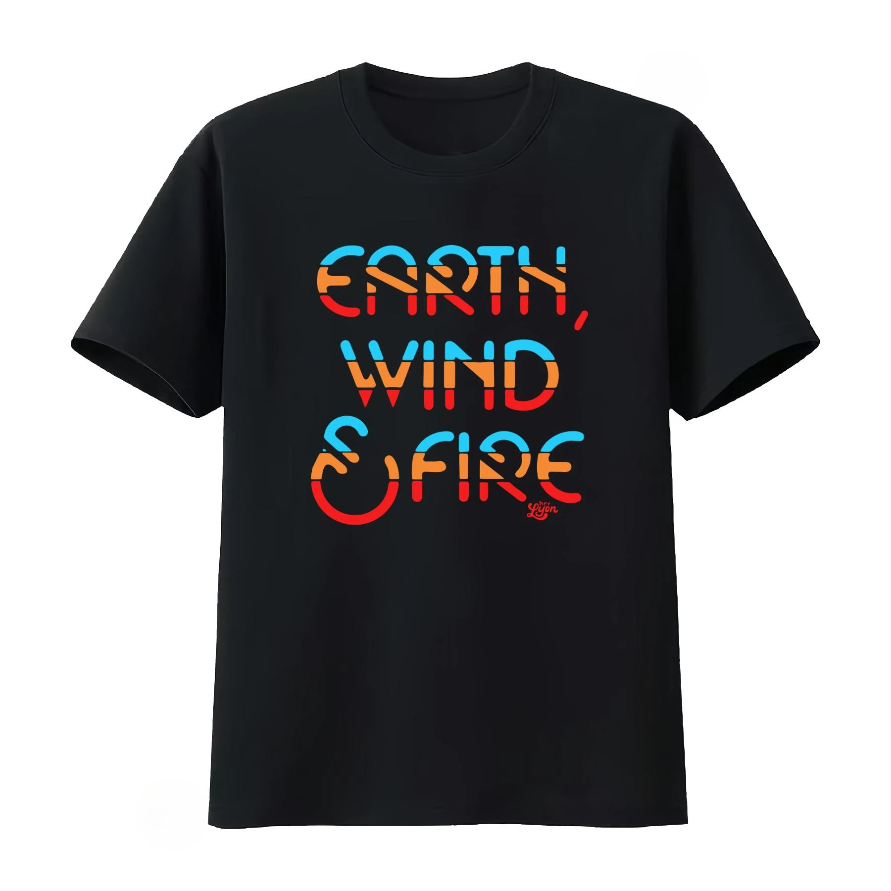 Camiseta Earth Wind Fire con Estampado Elegante, Estilo Vintage, Transpirable, Ropa de Moda para Hombre y Mujer, Nueva Camiseta de Verano 2026