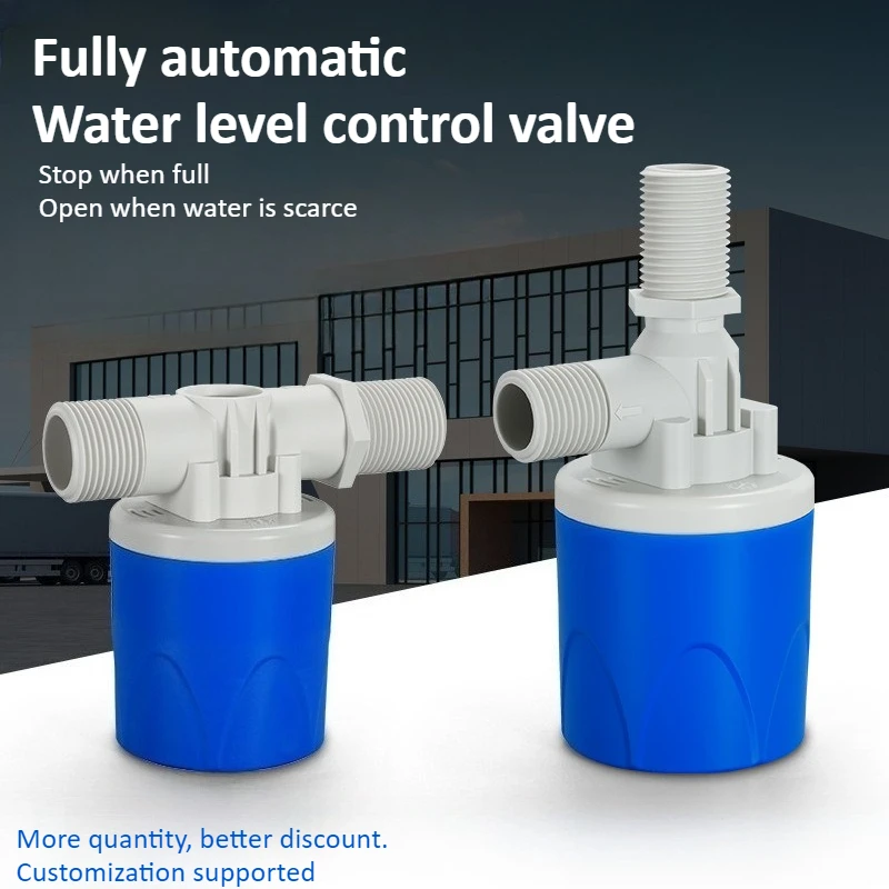 

4 6 Points 1 Inch Fully Auto Float Valve Water Level Regulator Automatic Water Stop Refill Controller for Plumbing