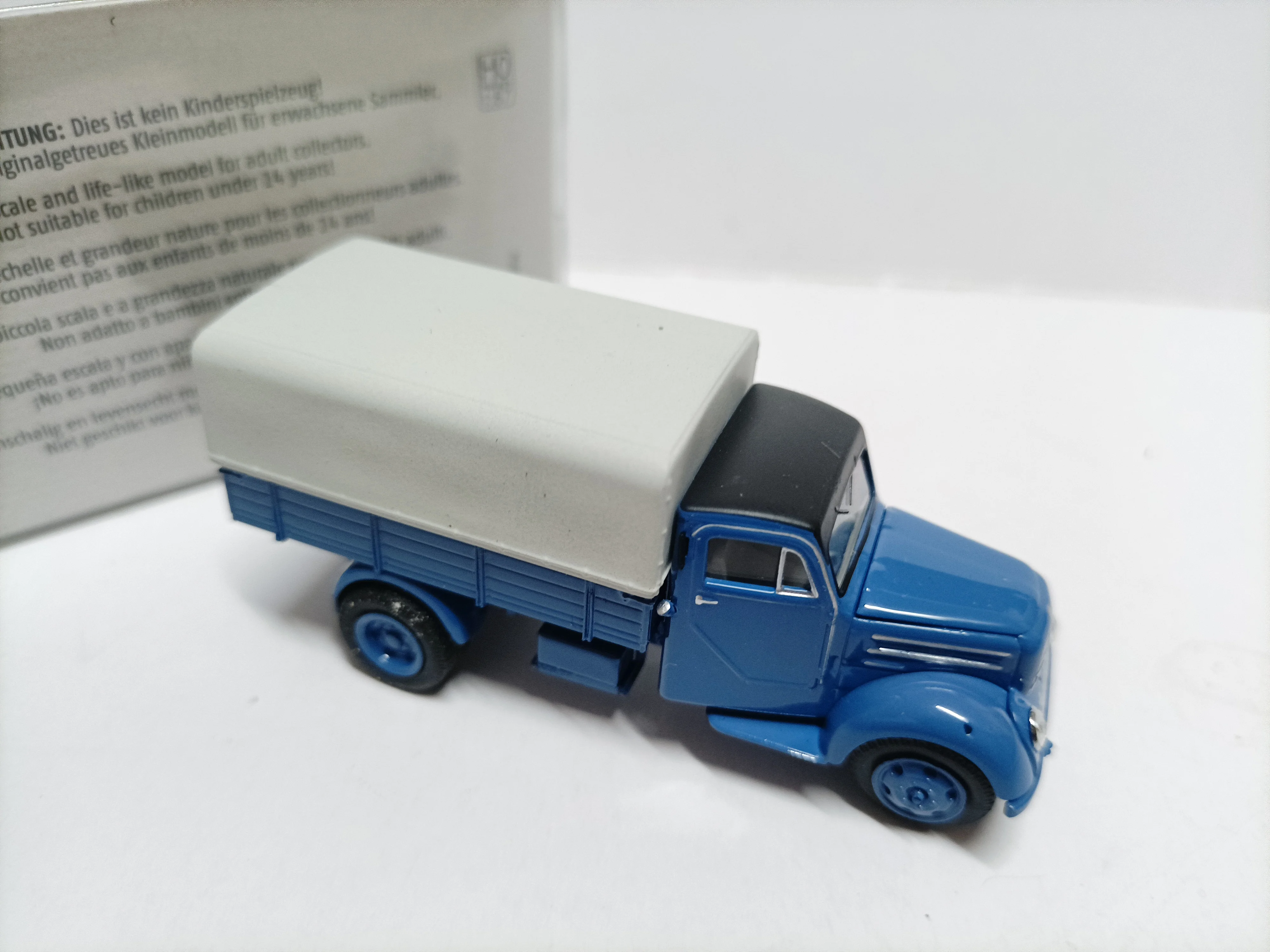 Brekina-Simulation de camion de fret Robur LO 2500 2501, édition limitée, plastique, métal, leges, modèle de voiture, jouet cadeau, 1:87