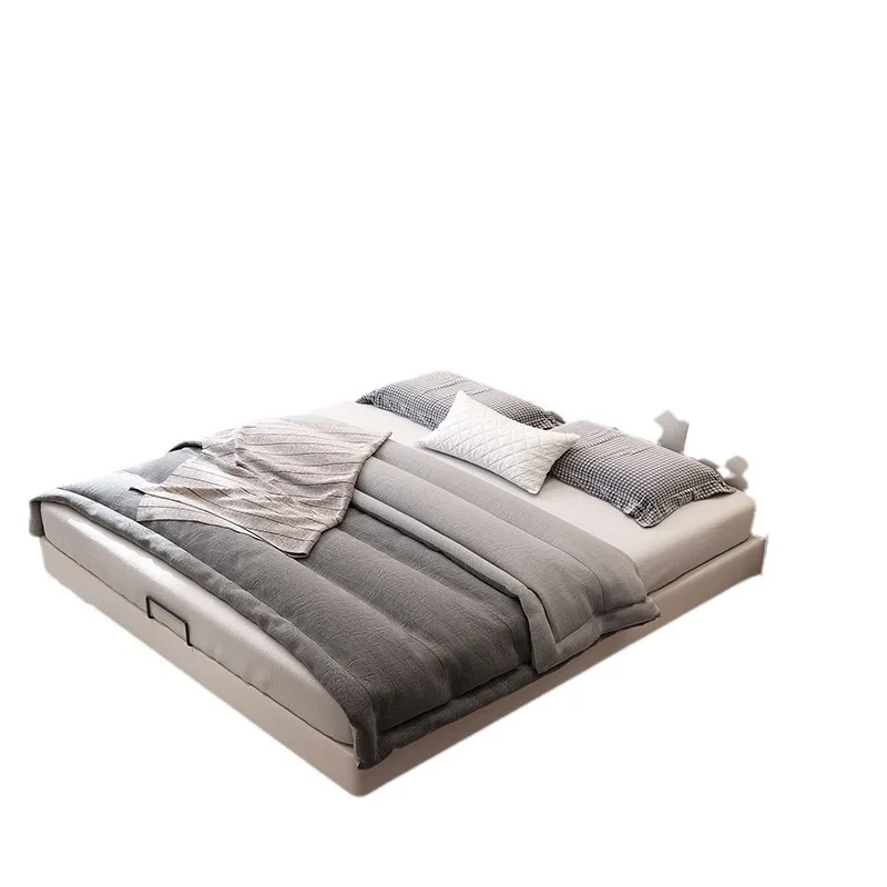 

Master bedroom light luxury bed soft bag double bed hotel guest bed