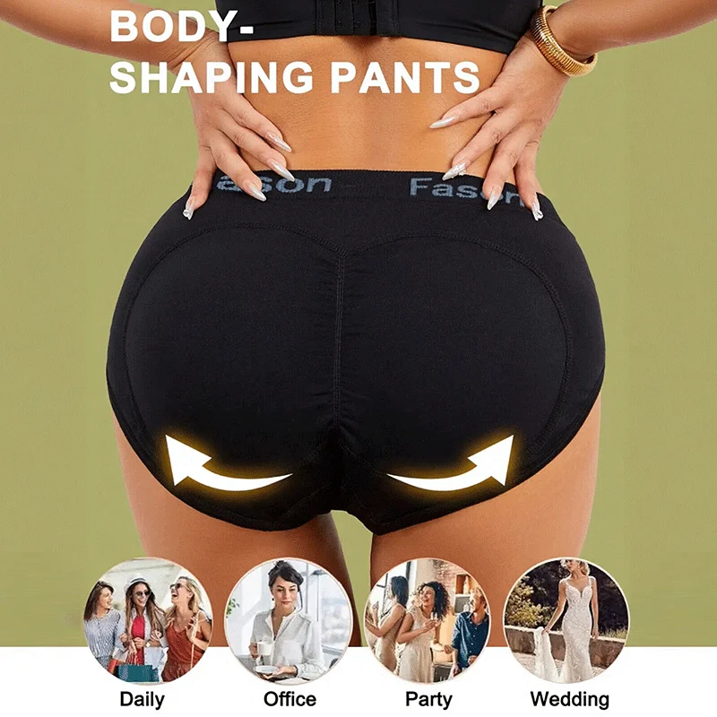 المرأة مبطن بعقب رافع اللباس الداخلي وهمية الأرداف محدد شكل الجسم مبطن اللباس الداخلي سيدة رفع بوم عالية الخصر البطن تحكم الورك سراويل