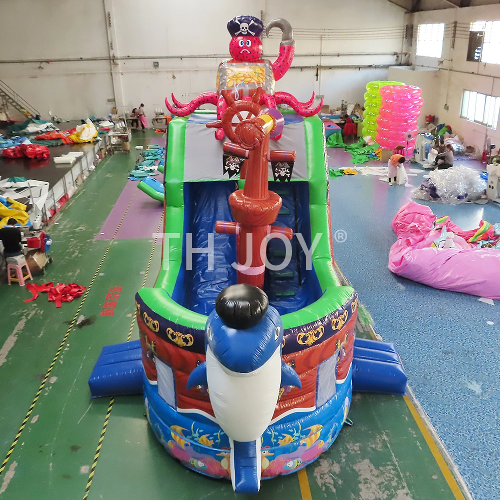 

free air ship to door,commercial rental kids inflatable bouncer jumper slide combo,inflatable priate ship slide