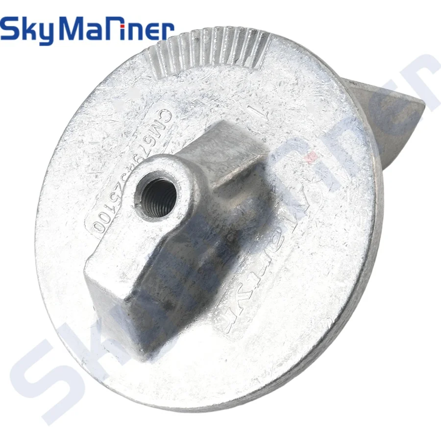 Lower Housing Anode For Yamaha 679-45251 Outboard Motor 25-70HP 679-45371 Mercury-Mercruiser 40HP 60HP 81447M 83859M 83859T