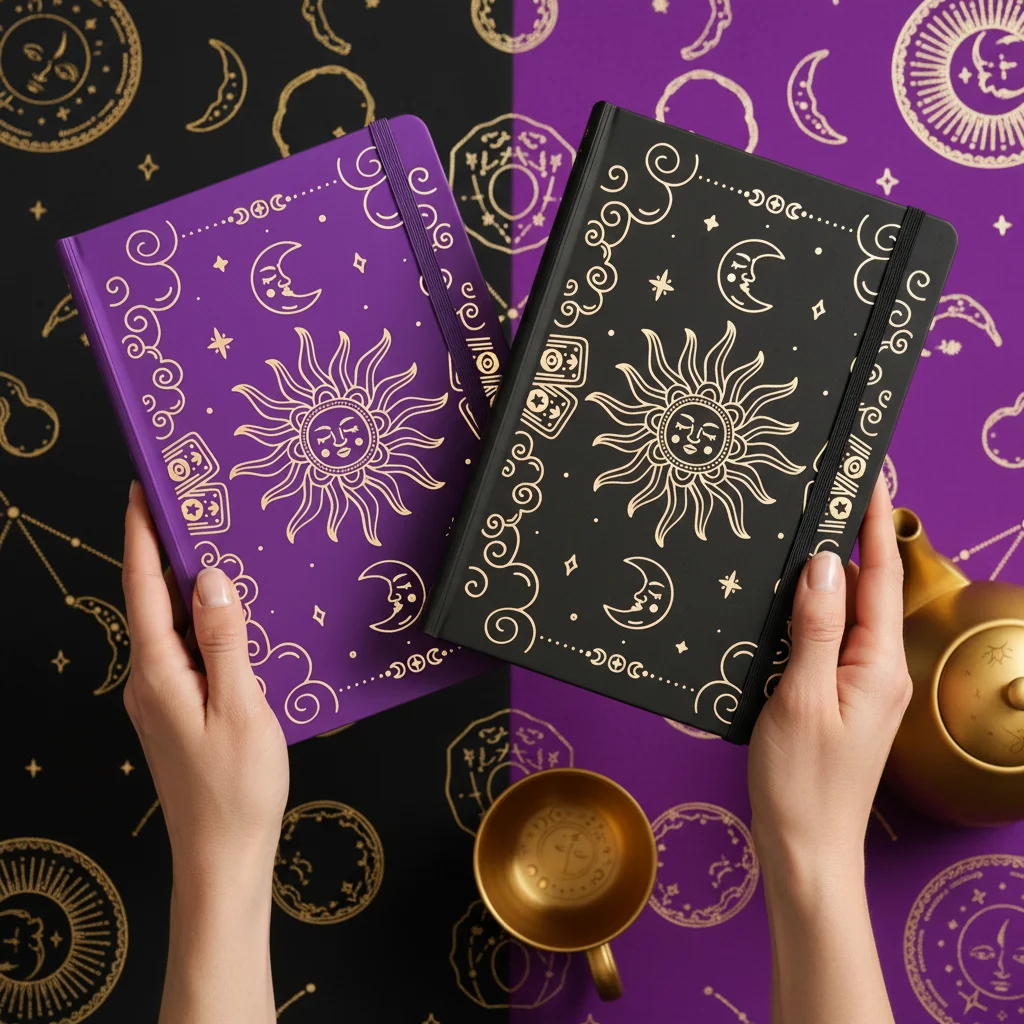Anben A5 Dot Grid Notebook 160gsm Thick Paper P160 Numbered Pages Hardcover Dotted Journal Lay Flat Planner Journal Productivity