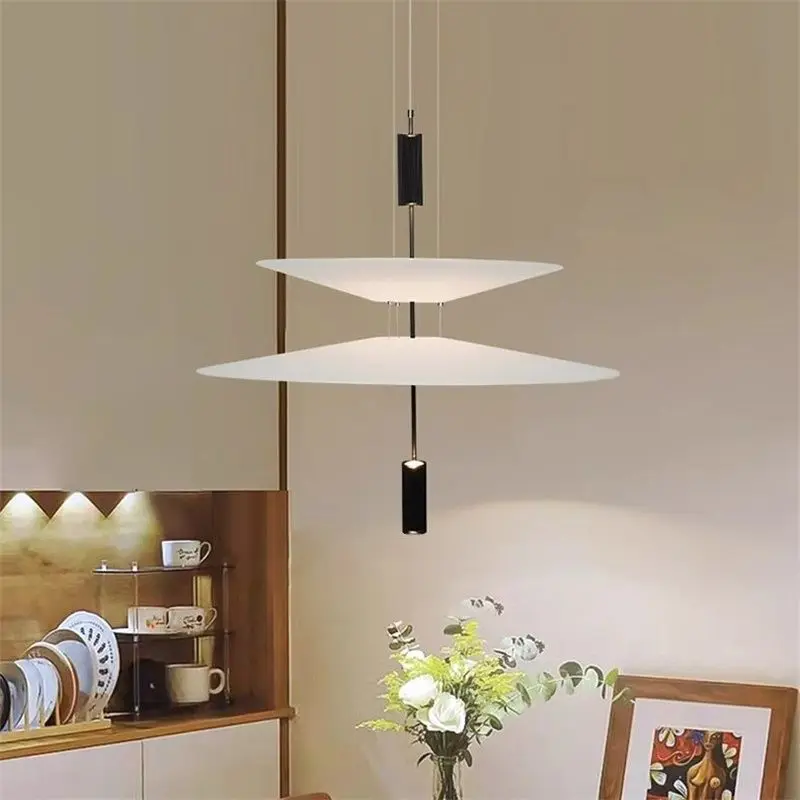 Italy Denmark minimalist flamingo creative UFO living room art modern personality Nordic dining room dining room pendant light