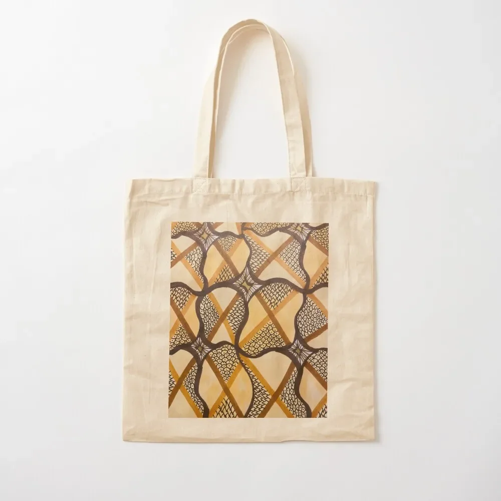 Abstract Intricate Neutral Pattern Tote Bag Handbags women sacs de shopping tote bag woman Tote Bag