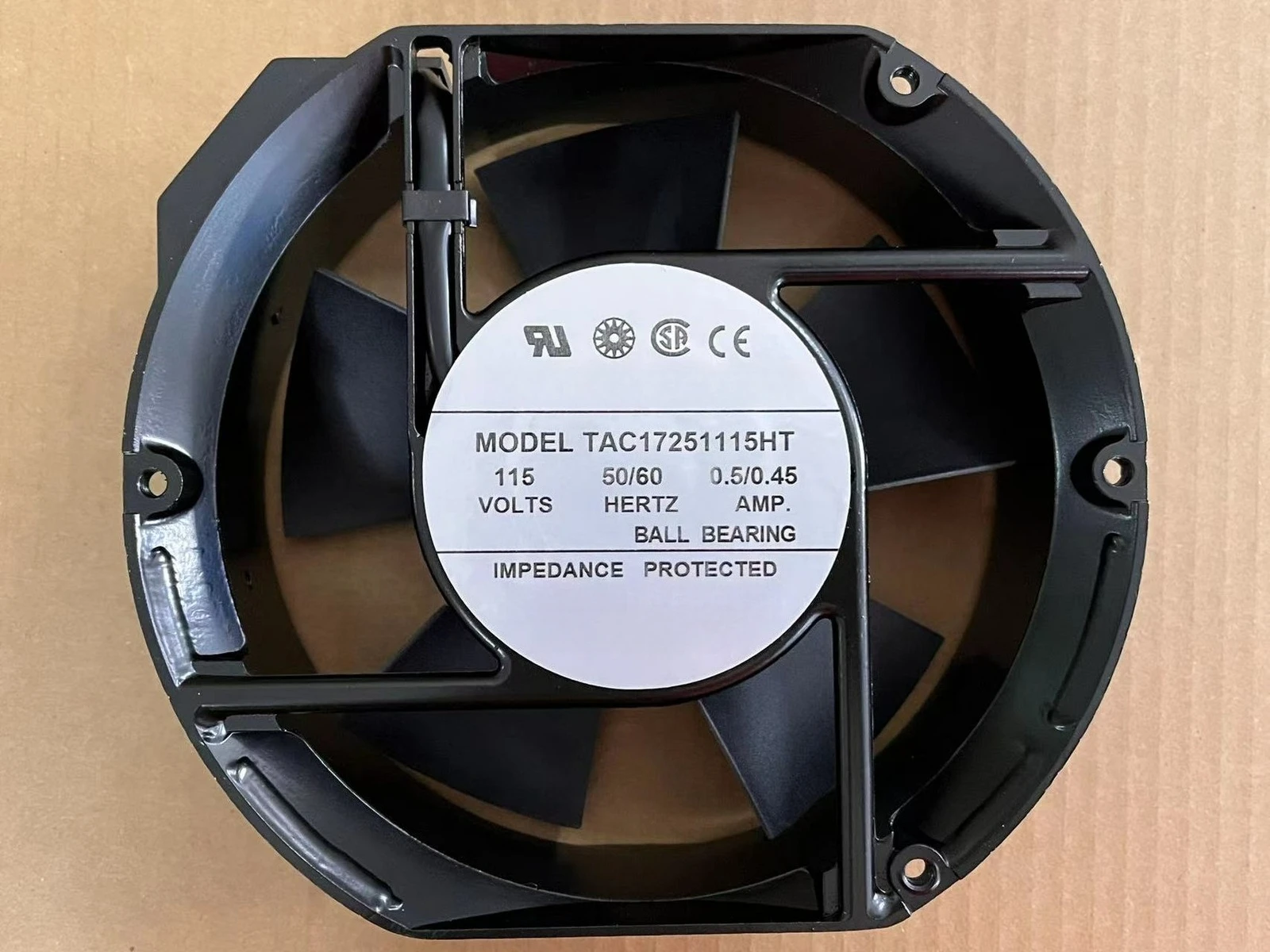 

FOR U.S.TOYO FAN TAC17251115HT 115V 17251 insert Cooling fan