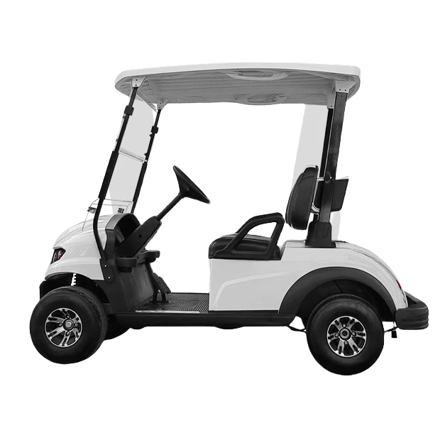 High-quality 2-seat electric sightseeing bus Hotel sightseeing car Campus park Golf cart Made in China