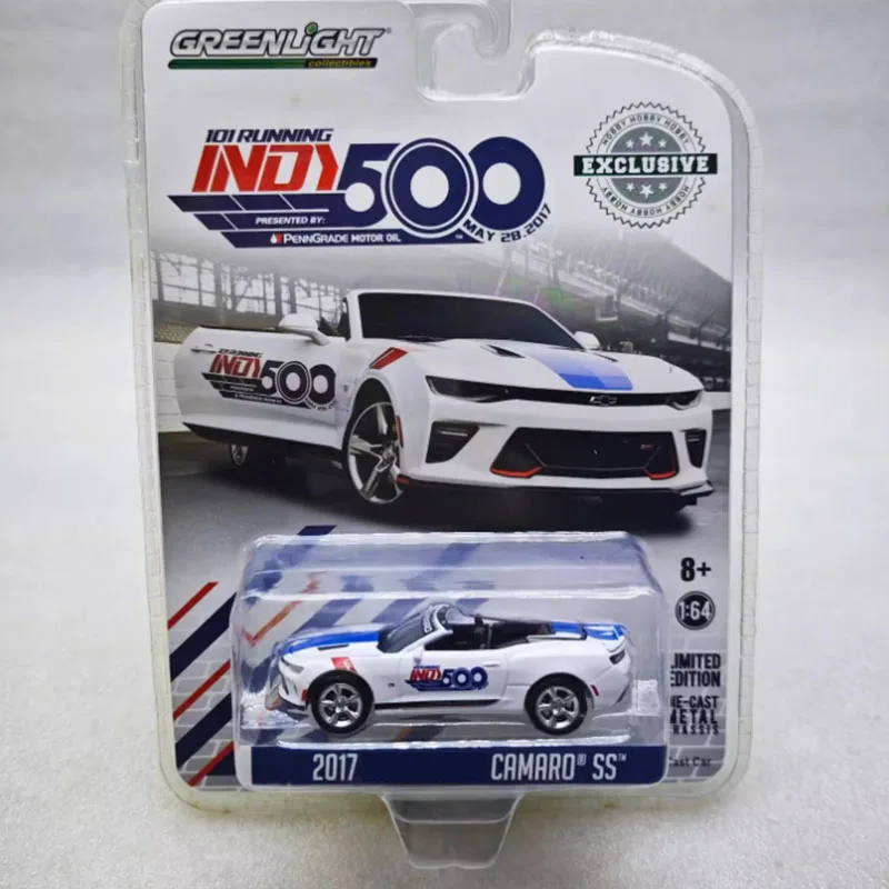 

Greenlight масштаб 1:64 2017, Camaro's SS-101, имитация сплава, модель автомобиля, статическая коллекция, украшенный праздничный подарок, игрушка, сувенирный подарок