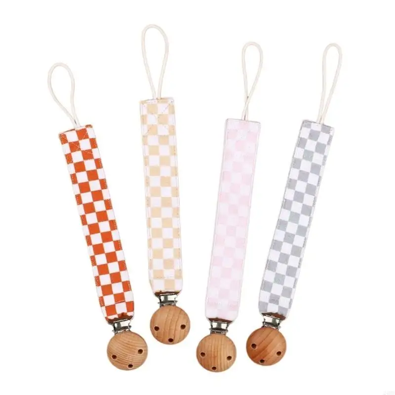 

4pcs Baby Pacifier Clip Chaintether держатель держателя веревка младенца -бретель для игрушки для клетки для кроватки для клетки