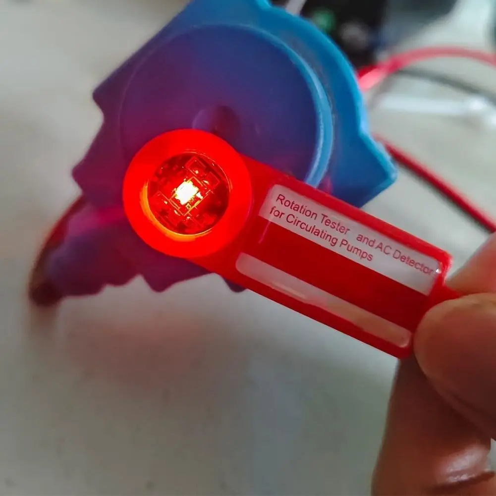 Refrigeration Solenoid Valve Coil Test Tool for AC DC Coils with Built-in Pump Rotation Direction