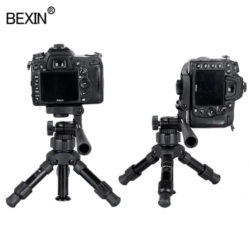 Imagen 2 del producto BEXIN-trípode de mesa ligero para cámara, soporte para teléfono, portátil, de escritorio, compacto, de bolsillo, para cámara Dslr