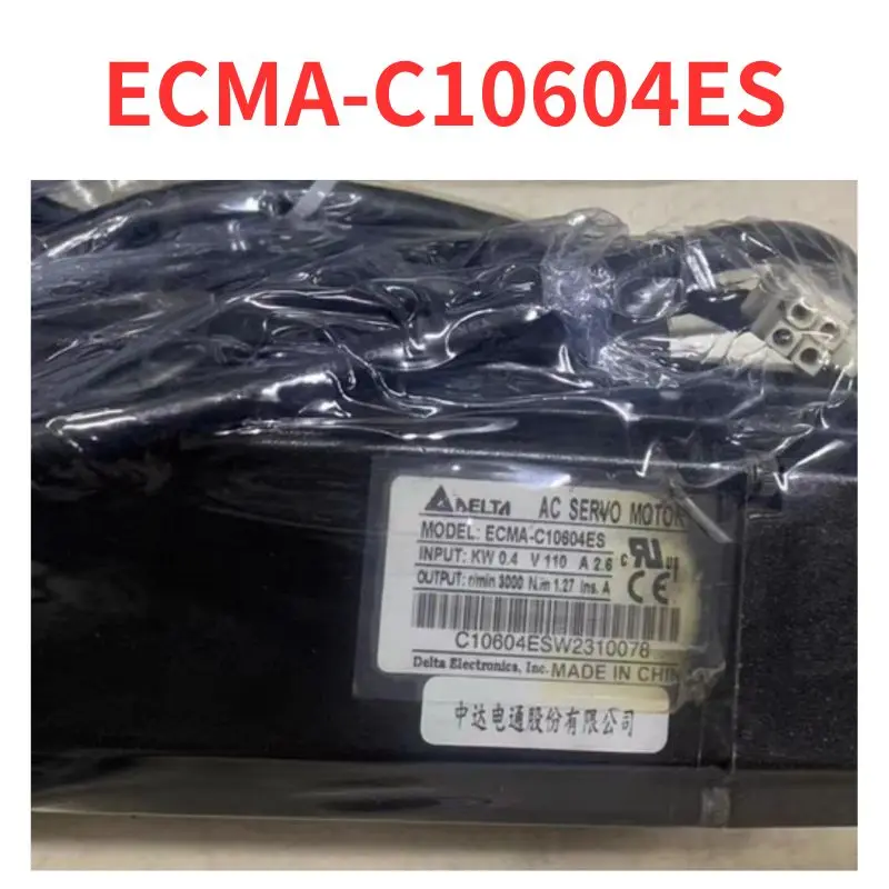 

Second-hand ECMA-C10604ES servo motor test OK Fast Shipping