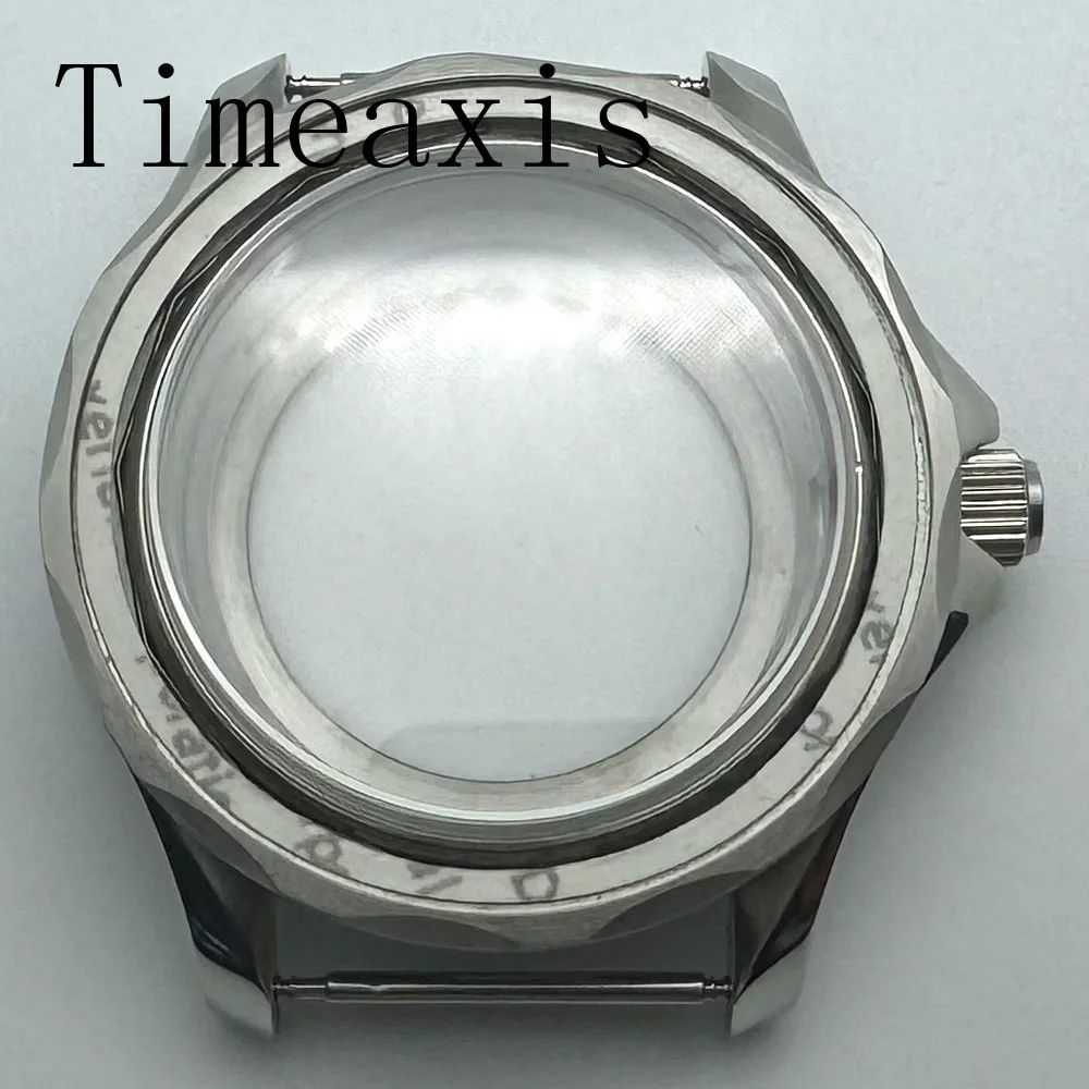Timeaxis 41mm Case Sapphire Glass Fit ETA2836 Miyota8205/8215/821A Mingzhu2813/3804 ST1612 Movement