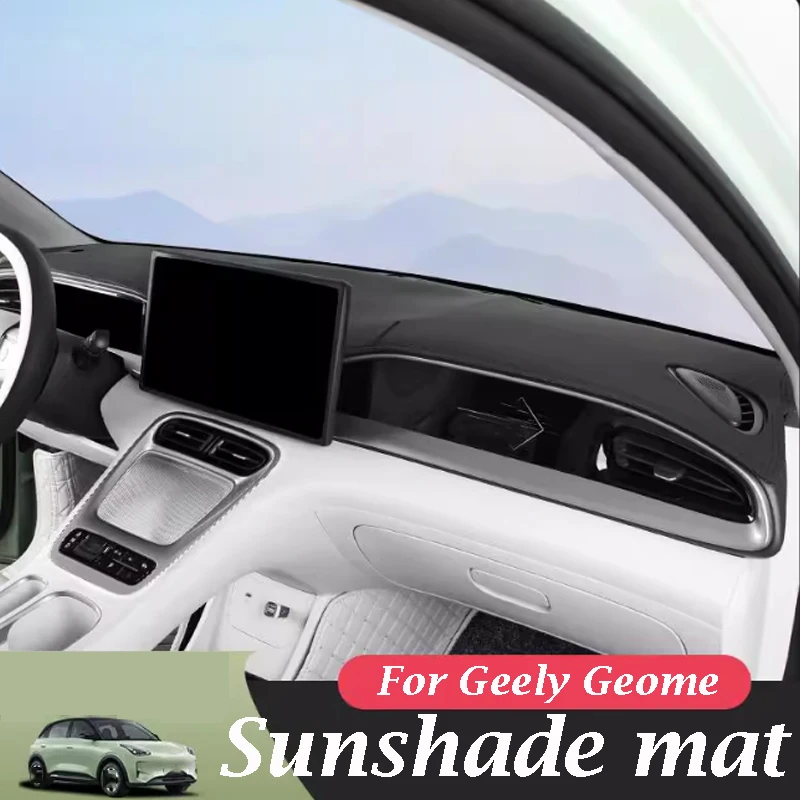 

For Geely Geome 2025 Sunshade Mat Central Control Instrument Pad Specialized Leather Automotive Supplies Interior Modification