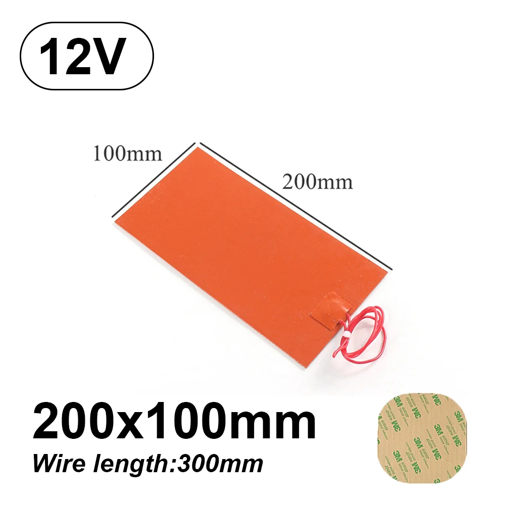 12V 220V Auto Auto Motor Ölwanne Sumpf Tank Heizung Pad Silikon Gummi Heizung Pad Runde Auto Motor öl Tank Heizung Matte