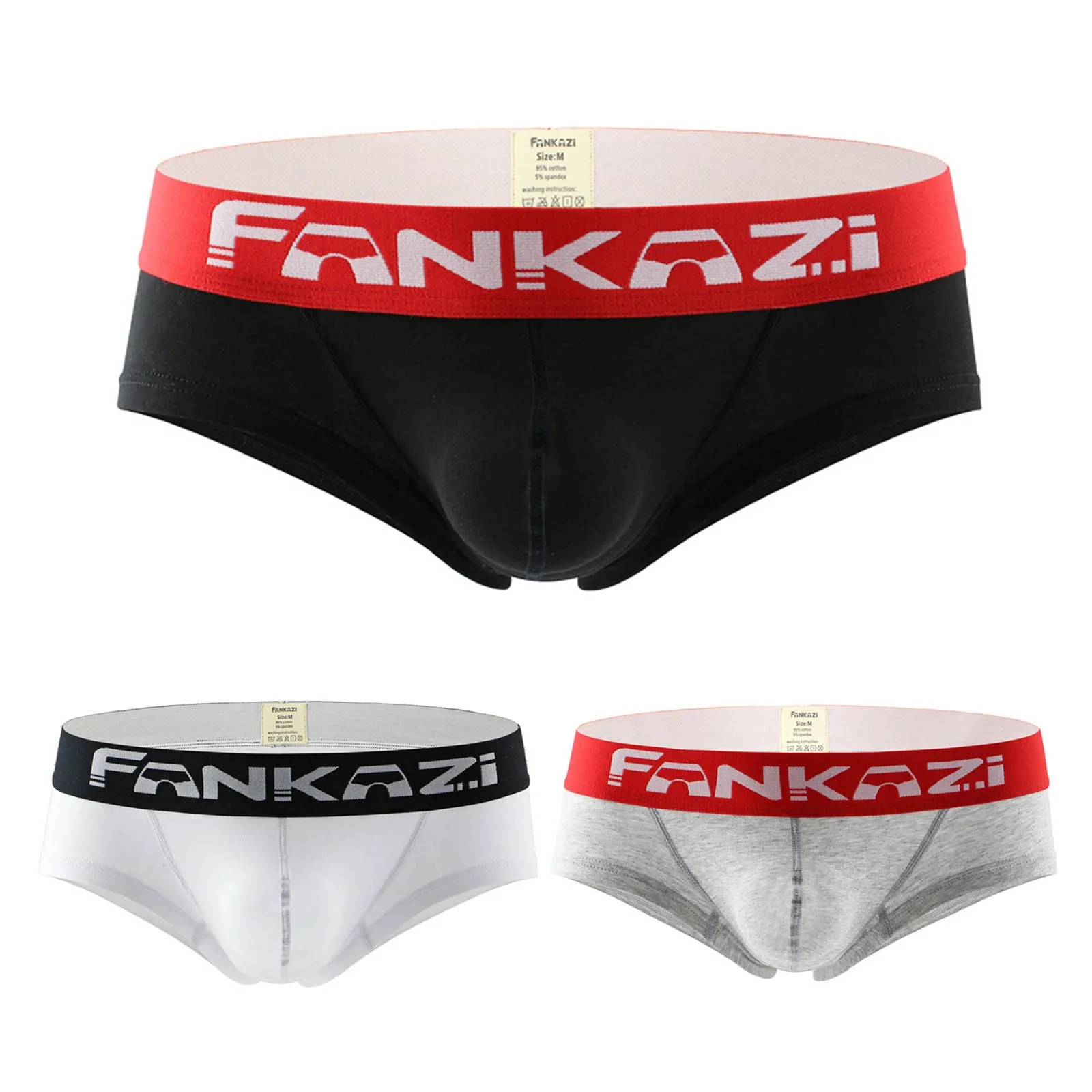 男性用ローウエストボクサーパンツ,凸型バッグ付きローウエスト下着,男性用,後ろがタイト,快適,毎日,セクシー