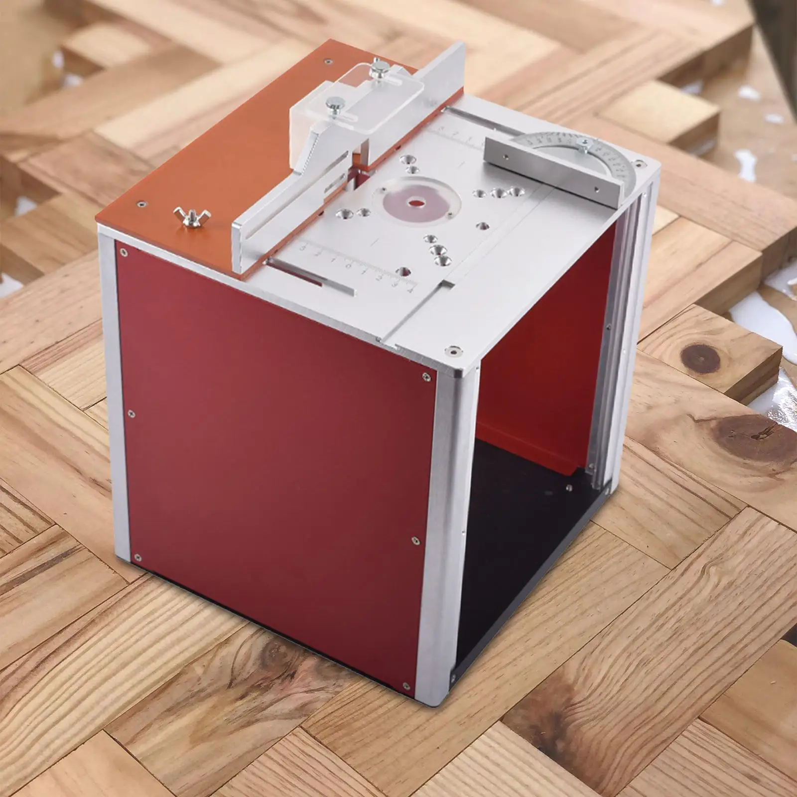 

Aluminium Router Table Insert Plate Woodworking Tools Router Templates Workbench Versatile Trimmer Tools Wood Router Flip Plate