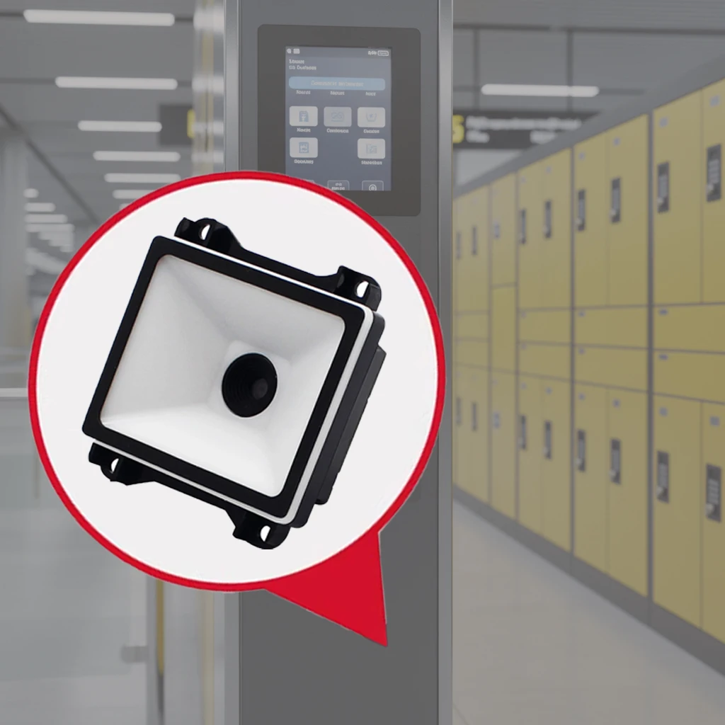 LONVILL USB TTL232 High Integration White LED Compact CMOS Barcode Scanning Module for Self Pickup Cabinet