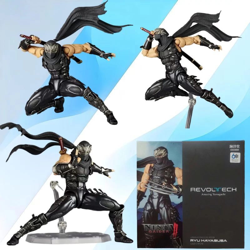 

В наличии: Оригинальная подвижная коллекционная фигурка KAIYODO Ninja Gaiden RYU HAYABUSA Revoltech AMAZING YAMAGUCHI